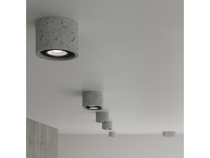 Basic 1 beton mennyezeti lámpa