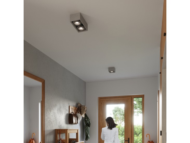 Quatro 1 beton mennyezeti lámpa