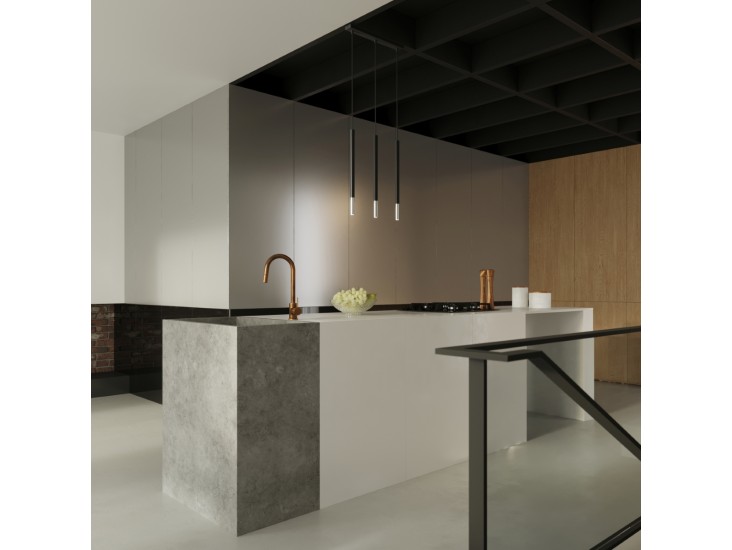 Mozaica 3P fekete/króm függőlámpa