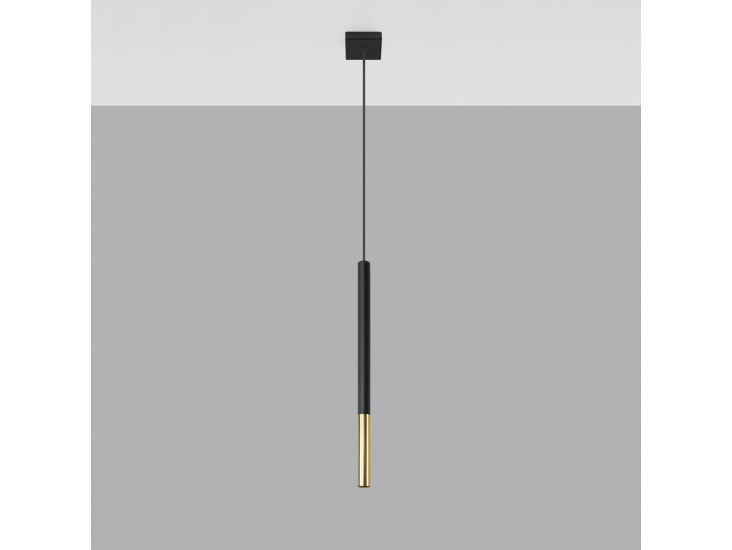 Mozaica 1 fekete/arany függőlámpa