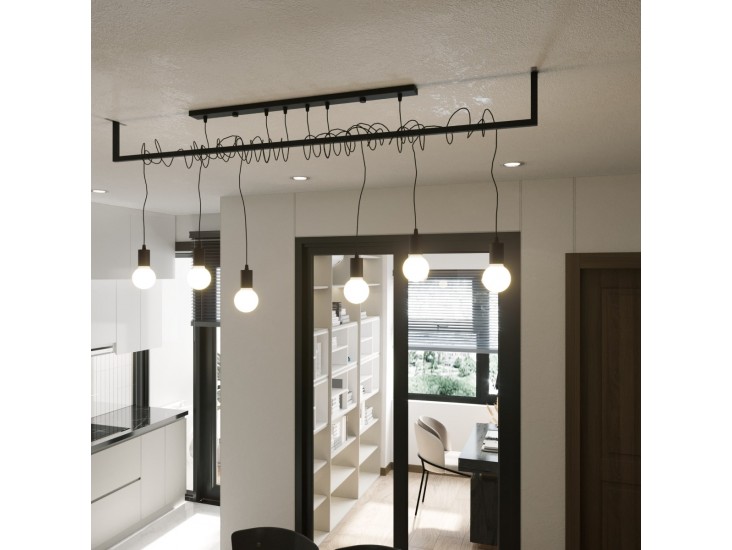 Salamanca 2 fekete csillár