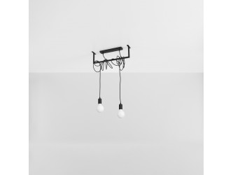 Salamanca 2 fekete csillár