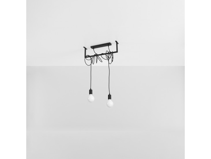 Salamanca 2 fekete csillár