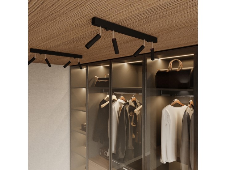 Eyetech 1 fekete fali lámpa