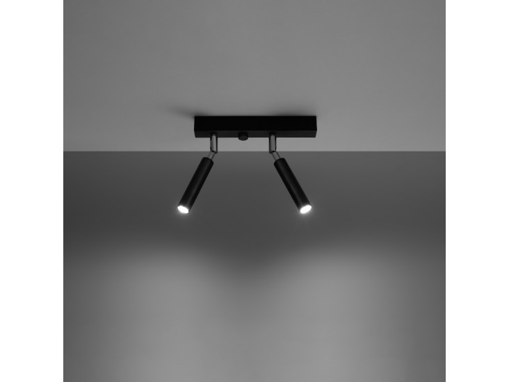 Eyetech 2 fekete mennyezeti lámpa