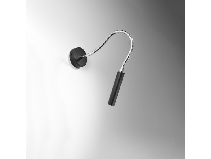 Axil fekete fali lámpa