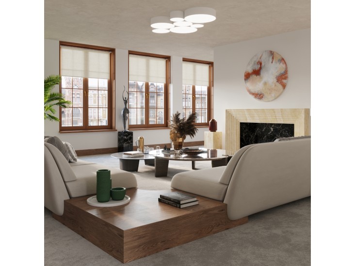 Arena 55 fehér mennyezeti lámpa