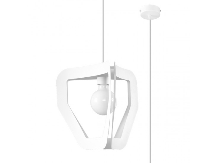 Tres fehér függőlámpa