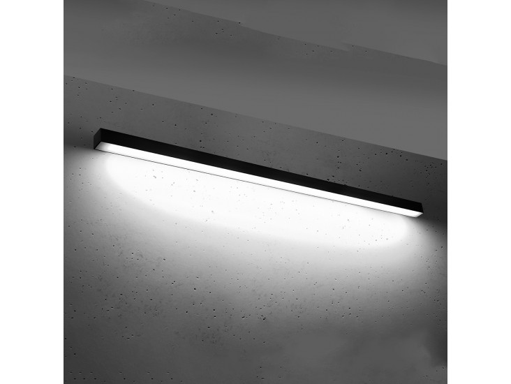 Pinne 150 fekete 4000K fali lámpa