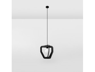 Tres fekete függőlámpa