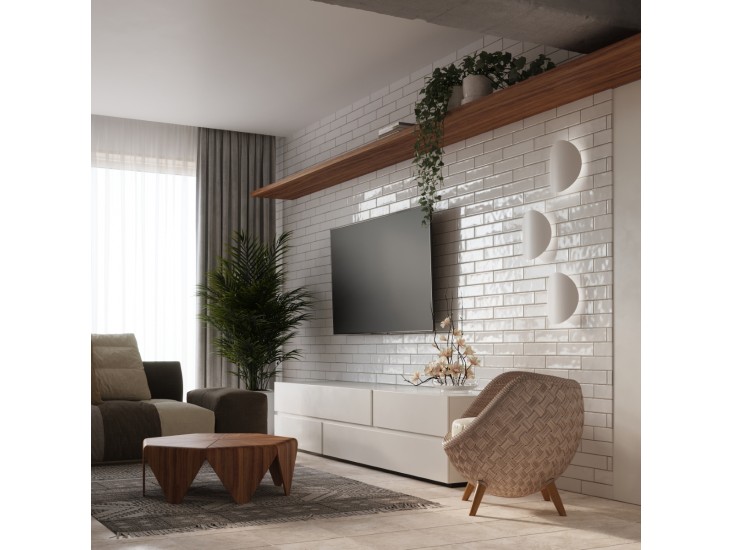 Senses fehér fali lámpa