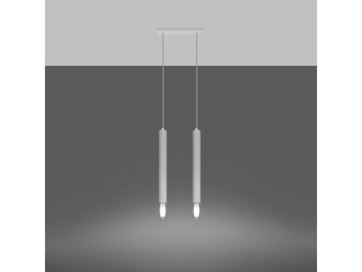 Wezyr 2 fehér függőlámpa