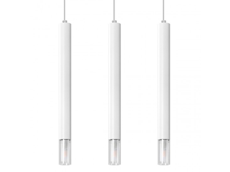 Wezyr 3 fehér függőlámpa