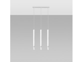 Wezyr 3 fehér függőlámpa