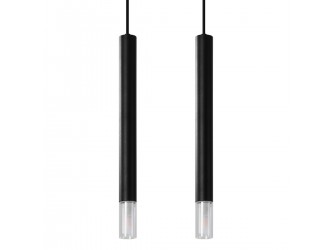 Wezyr 2 fekete függőlámpa