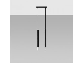 Wezyr 2 fekete függőlámpa