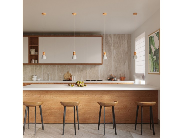 Qubic szürke függőlámpa