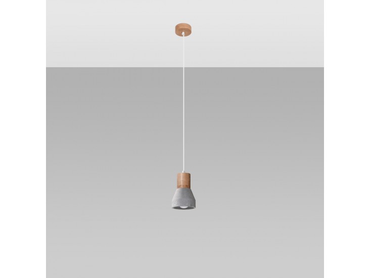 Qubic szürke függőlámpa