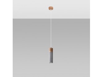 ZANE 1 szürke függőlámpa