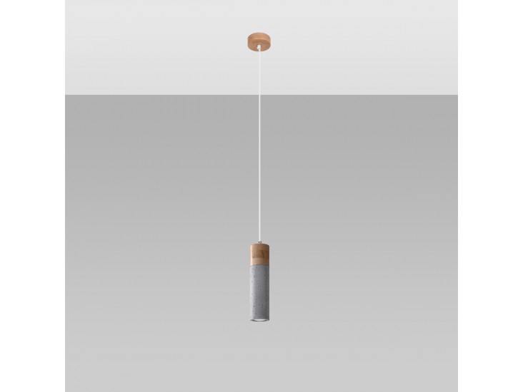 ZANE 1 szürke függőlámpa