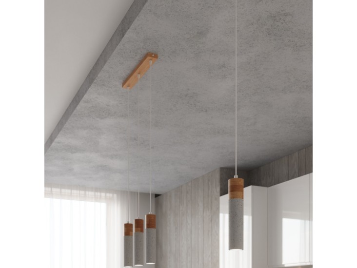 ZANE 2 szürke függőlámpa