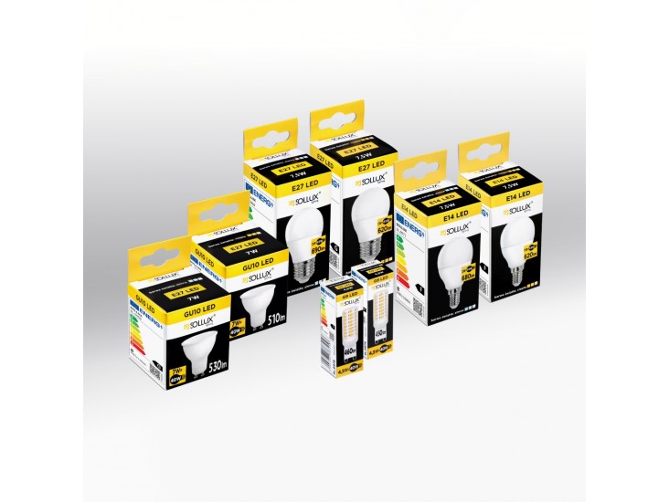 LED izzó E27 4000K 7,5W 690lm