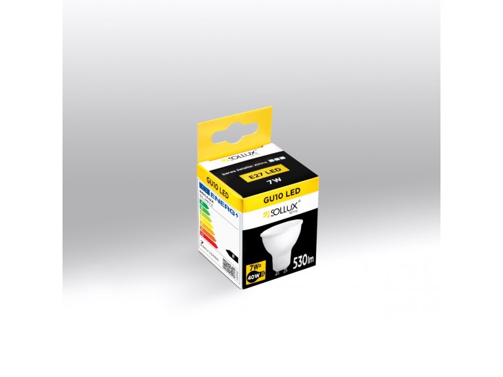 LED izzó GU10 4000K 7W 530lm