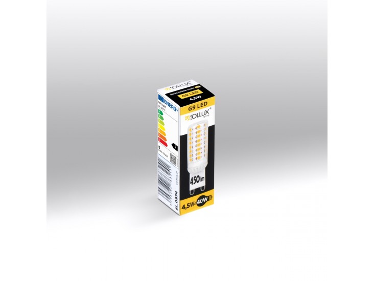 LED izzó G9 3000K 4,5W 450lm LED izzó G9 3000K 4,5W 450lm