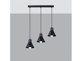 Taleja 3 fekete függőlámpa [E27]