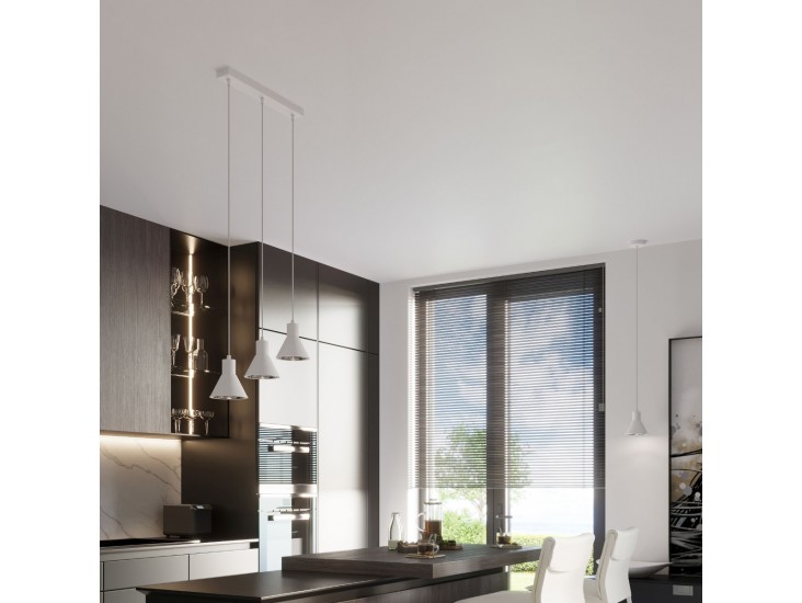 Taleja 1 fehér függőlámpa [ES111]