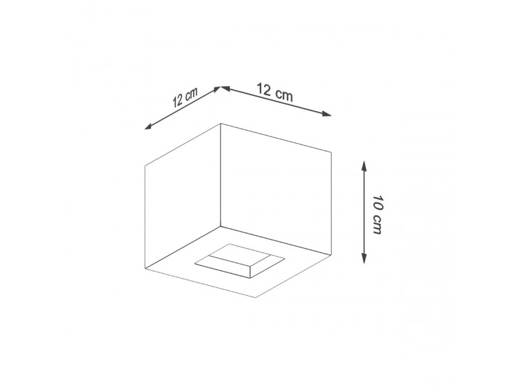 Leo beton fali lámpa