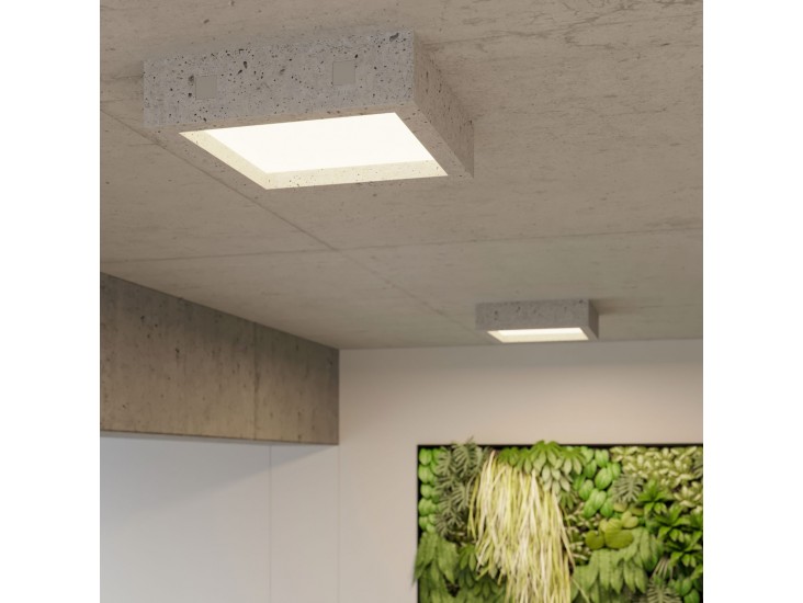 Riza beton mennyezeti lámpa