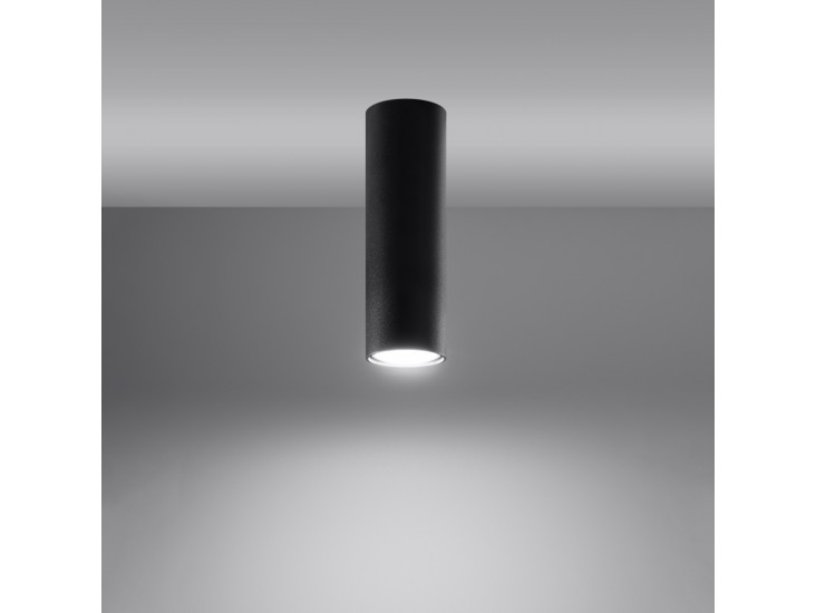 Lagos 20 fekete mennyezeti lámpa