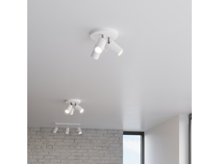 Ring 3P fehér mennyezeti lámpa