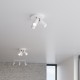 Ring 3P fehér mennyezeti lámpa