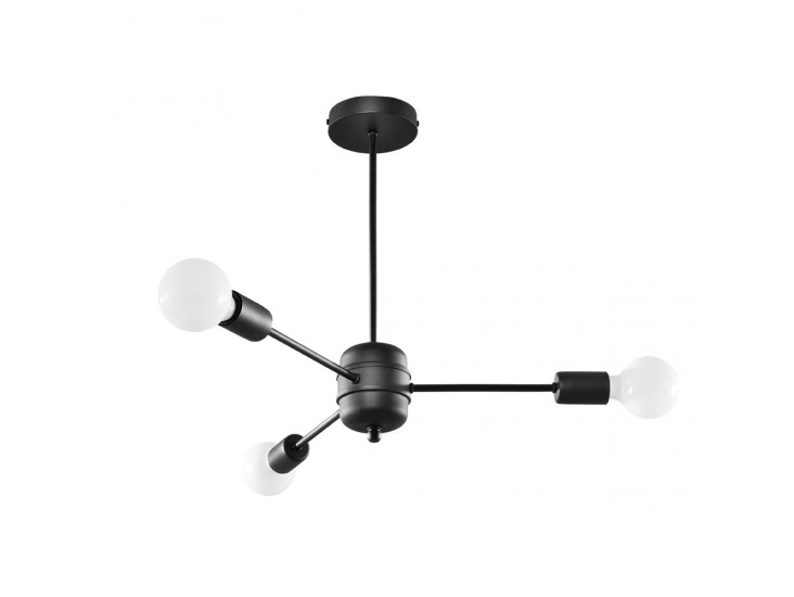 Lango 3 fekete csillár