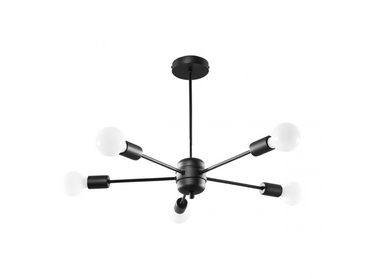 Lango 5 fekete csillár