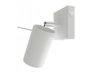 Ring fehér fali lámpa kapcsolóval