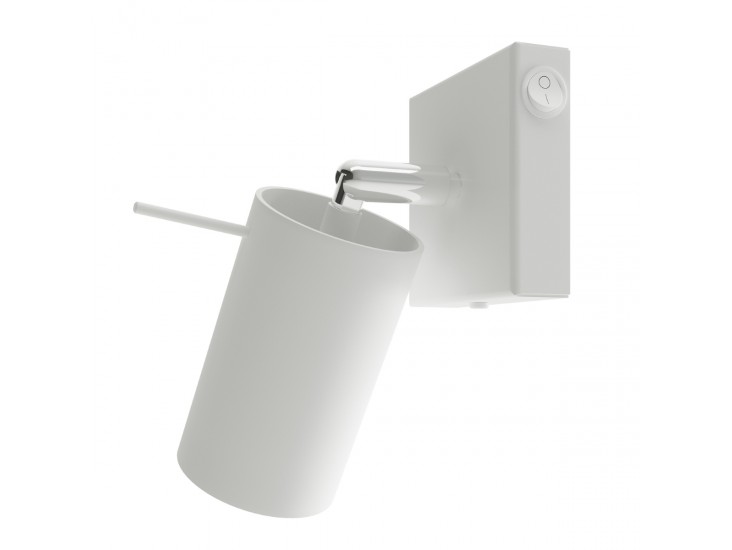 Ring fehér fali lámpa kapcsolóval