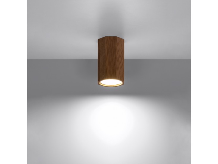 Zeke 10 tölgyfa mennyezeti lámpa