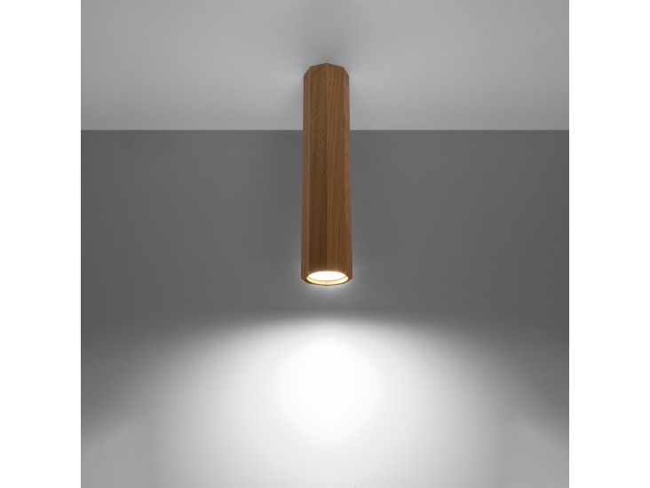 Zeke 30 tölgyfa mennyezeti lámpa