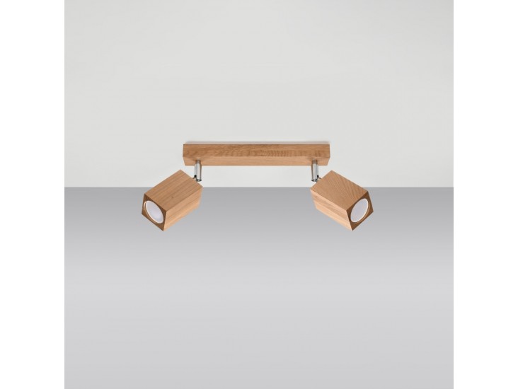 Keke 2 tölgyfa mennyezeti lámpa