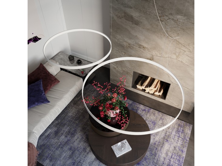 Rio 110 fehér 3000K csillár