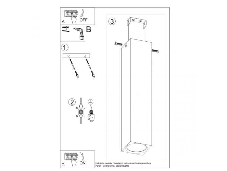 Keke 30 tölgyfa mennyezeti lámpa