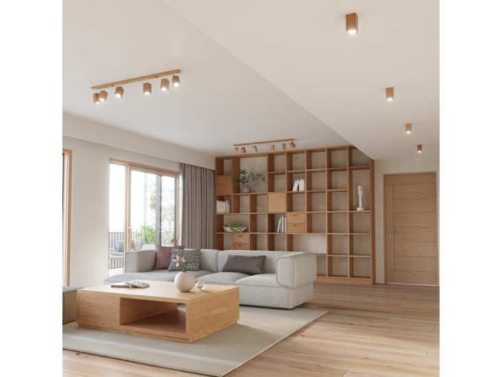 Keke 30 tölgyfa mennyezeti lámpa