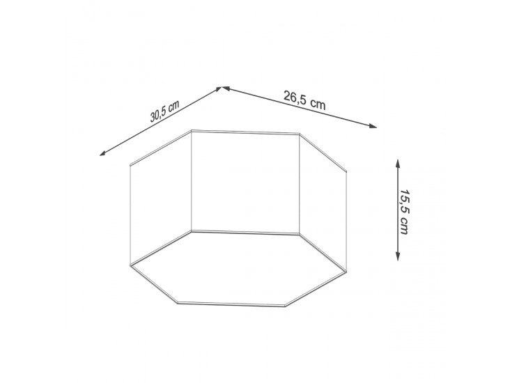 Sunde 15 fehér mennyezeti lámpa