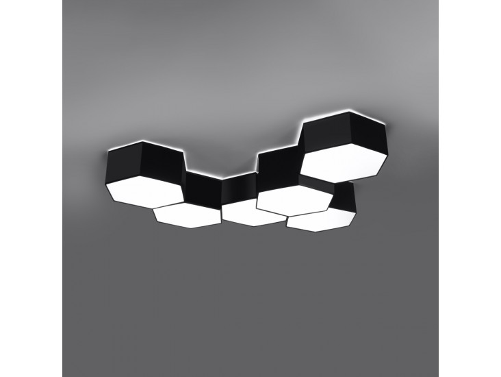 Sunde 11 fekete mennyezeti lámpa