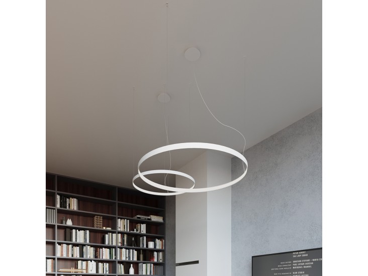 Rio 55 fehér 4000K csillár