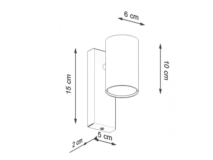 Utti fehér fali lámpa