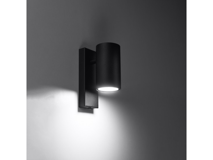 Utti fekete fali lámpa